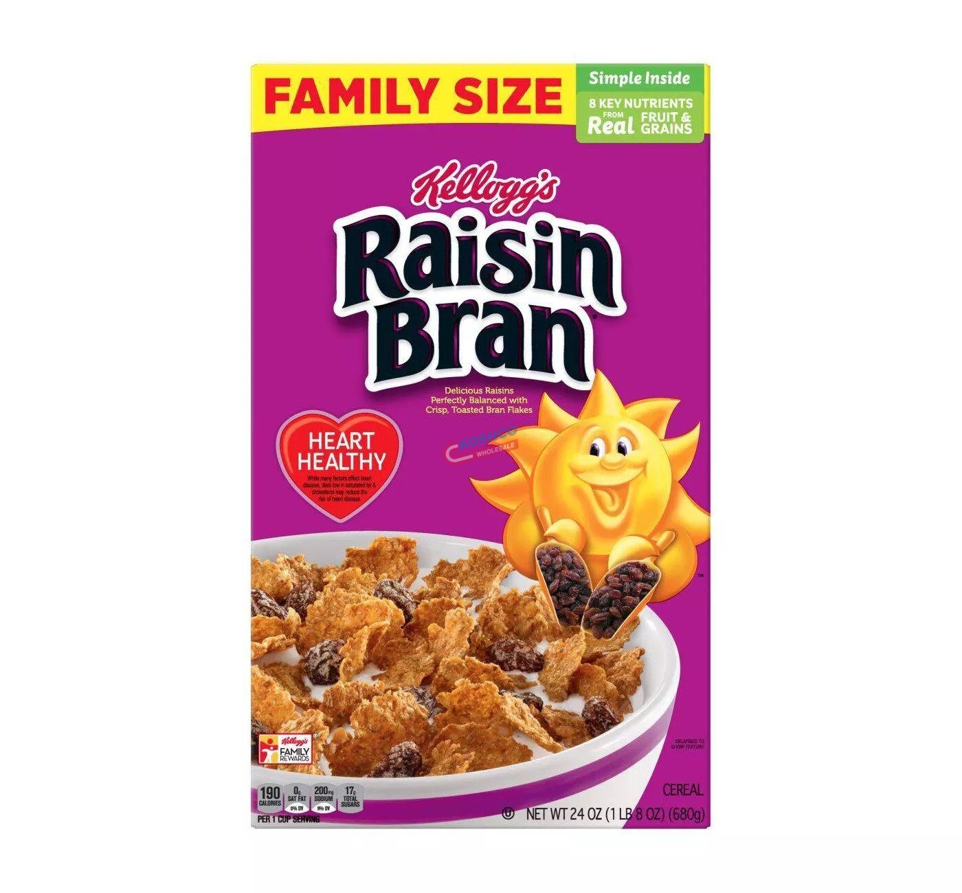 Raisin Bran Cereal Family Size 24 oz – Koshco Wholesale